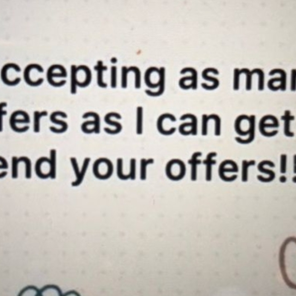 Text Only Listing - Not a Product